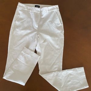 White Ankle Pants